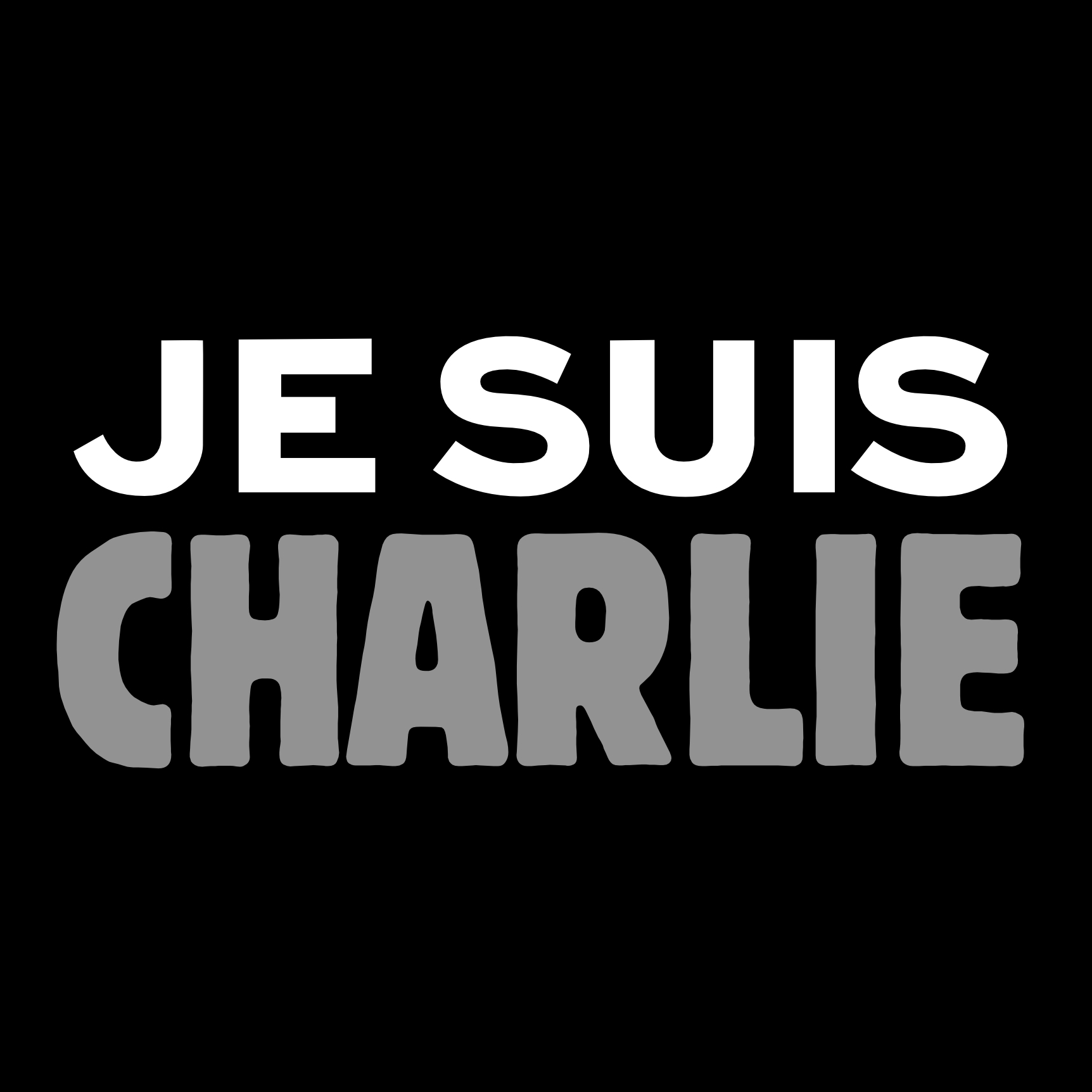 Je suis Charlie Carré