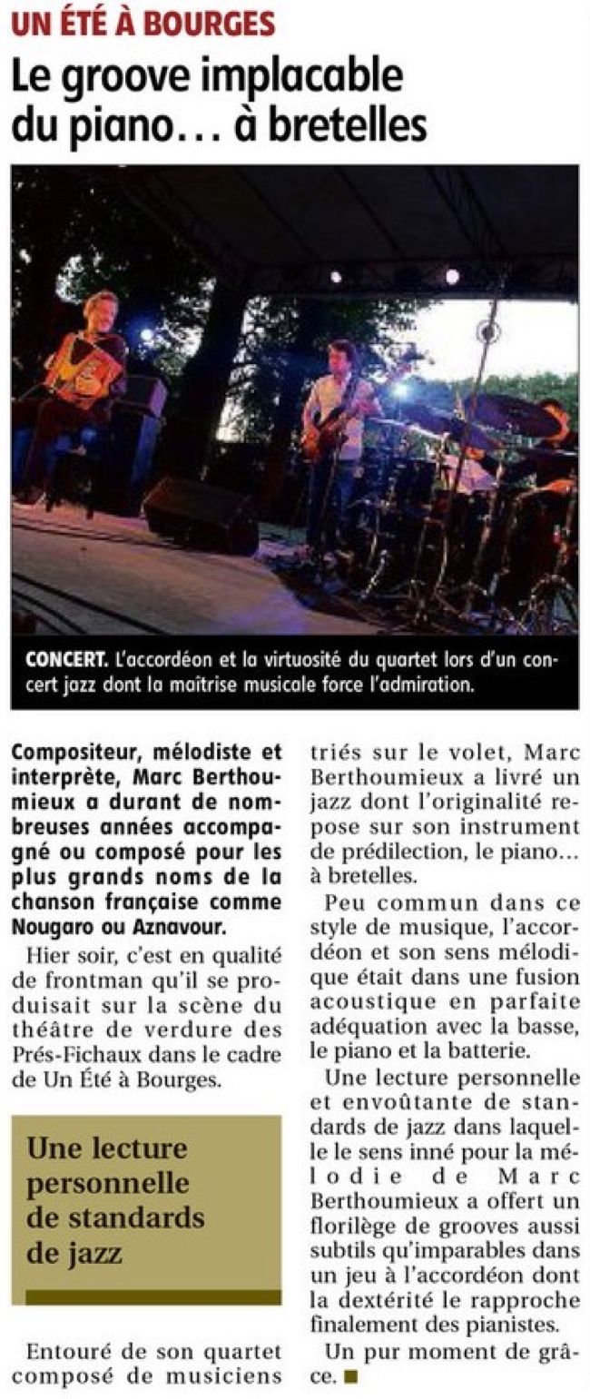Article journal Bourges-web