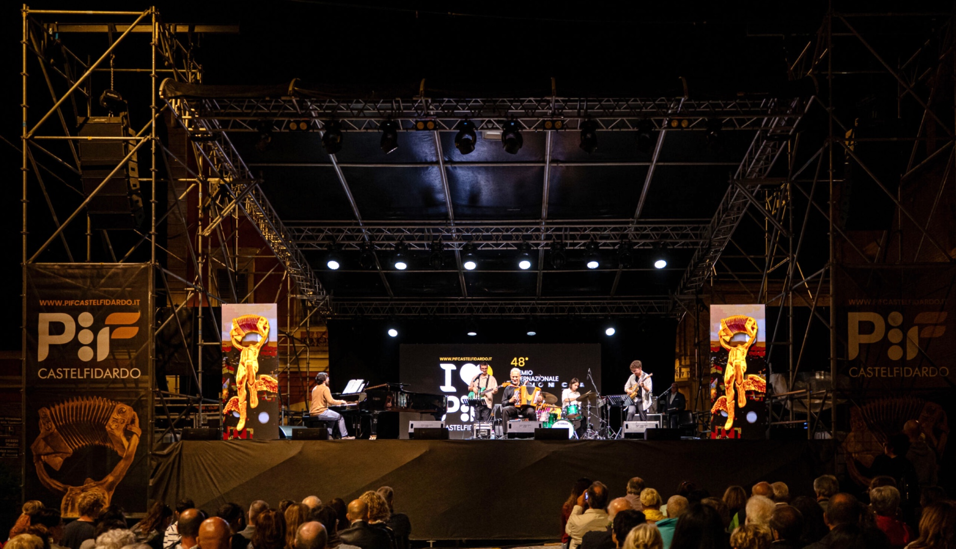 En concert au PIF festival de Castelfidardo (Italie) le 14 septembre