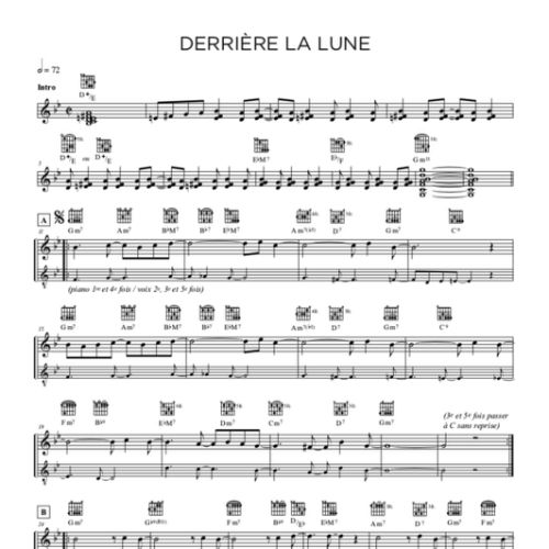 Extrait Derrière la Lune