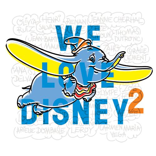 Collectif Artistes 'We Love Disney 2 (2014)